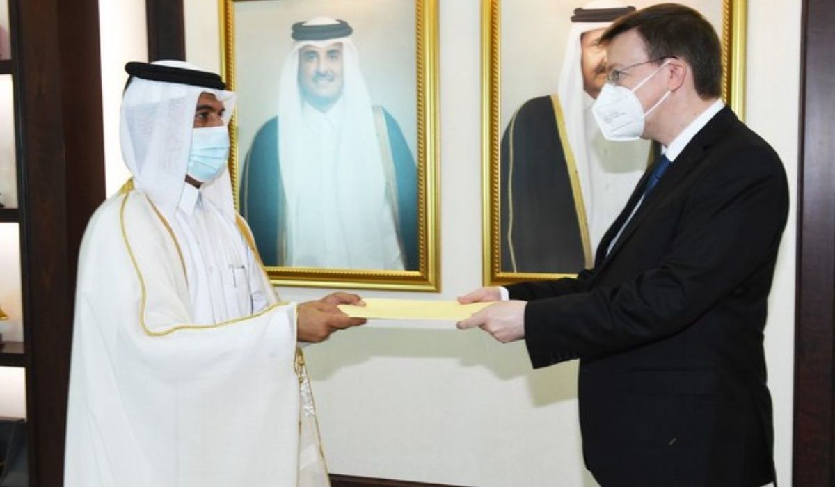 MOFA Secretary-General receives copies of credentials from Belgium Ambassador